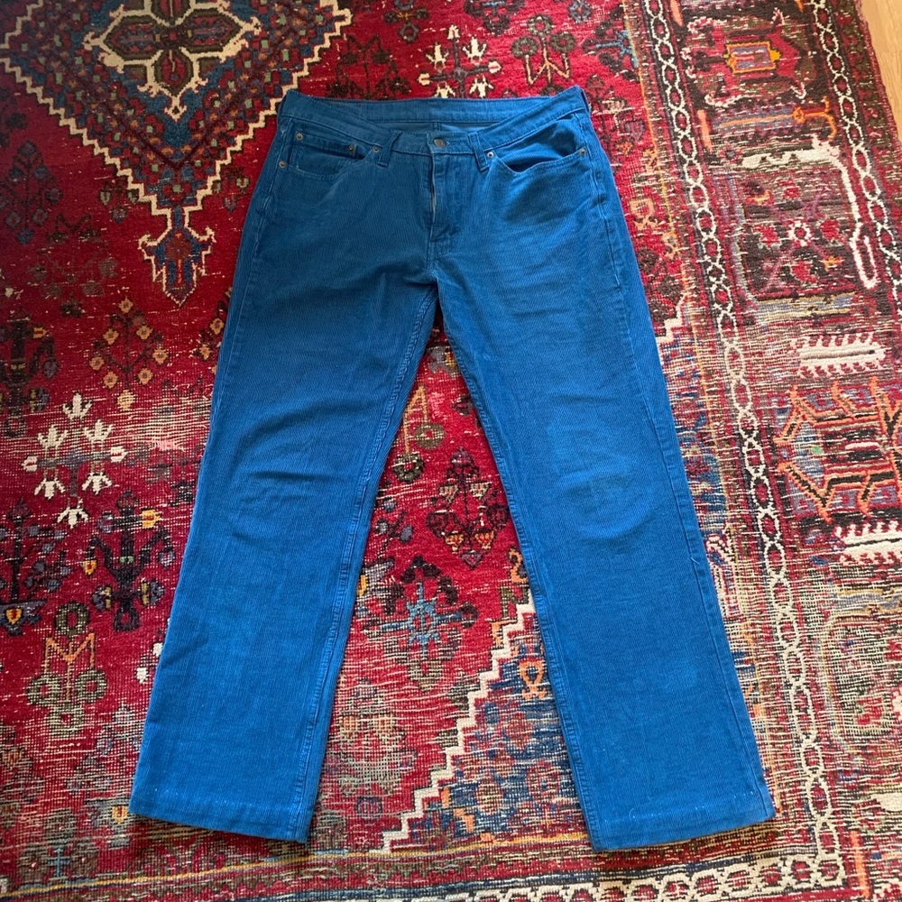 Levi’s 514 Corduroys Blue 33x32